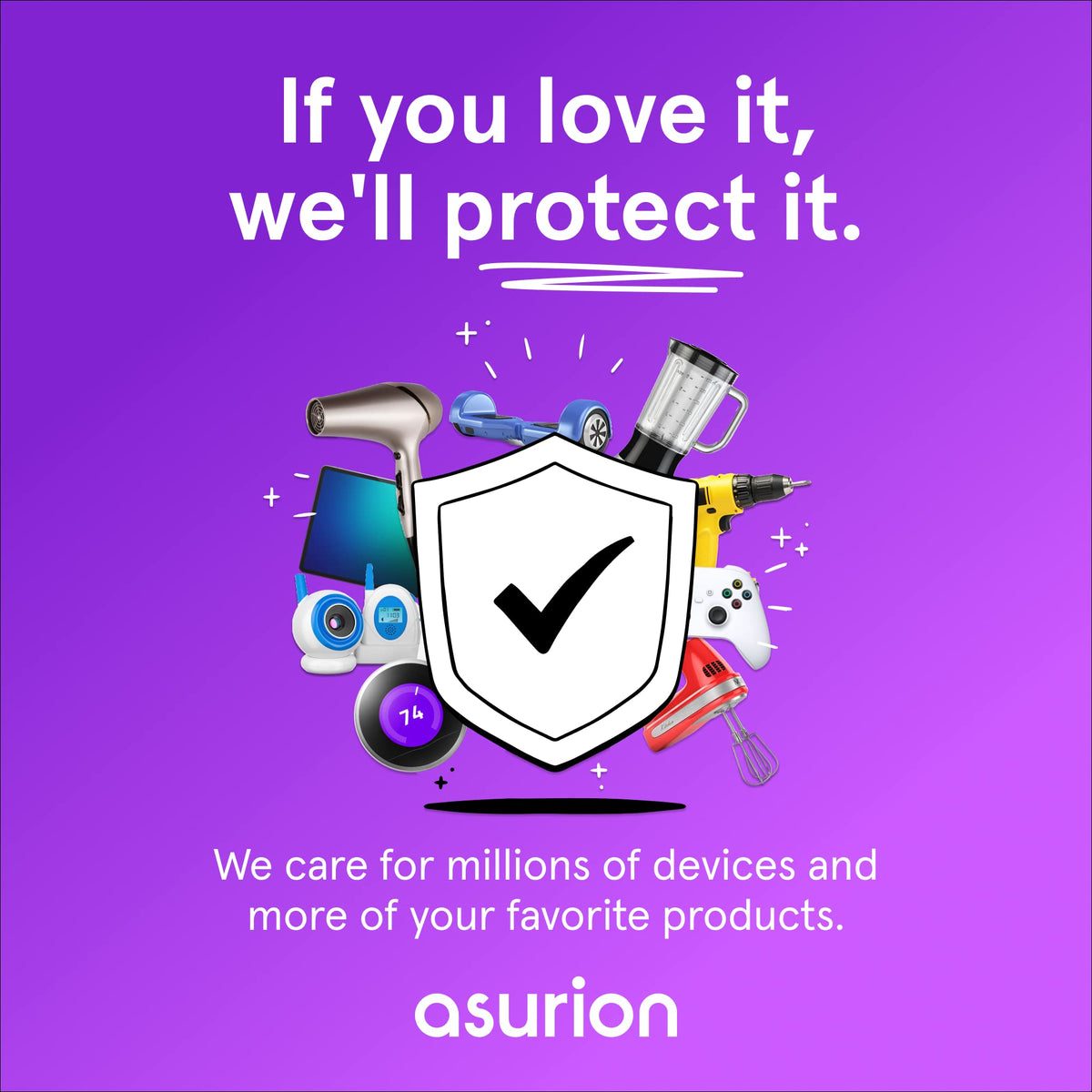 ASURION 2 Year Personal Care Protection Plan ($150 - $174.99)