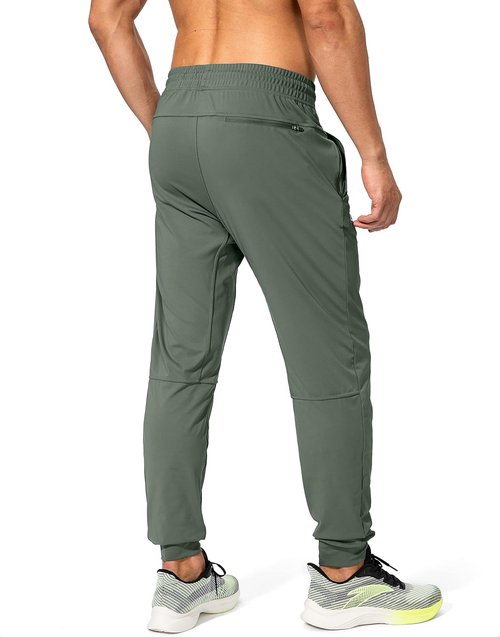 G Gradual Men's Athletic Sweatpants - Zipper Pockets for Soccer, Running & Workout | Comfortable Joggers