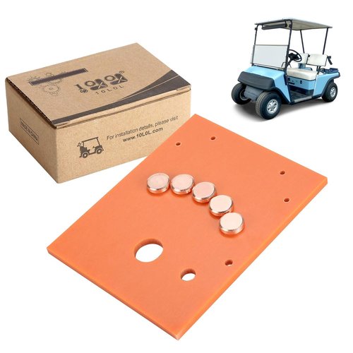 10L0L Golf Cart Speed Control Switch Board with Contacts fit 1968-1981 EZGO Marathon X-440, X-444 Electric Models,fit 1971-1985 Old Style Melex Models,OEM# 14898G1, 11873G1, 300650,RES10728