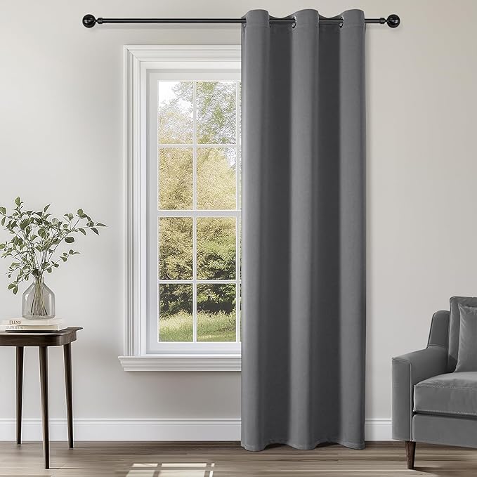 ChrisDowa Blackout Curtains 84 inches Long