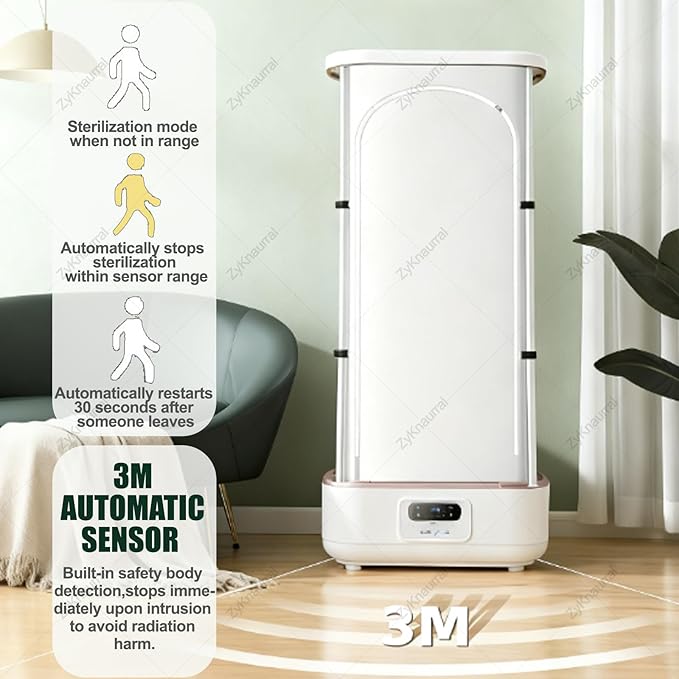 Steam Press Ironing Machine,Portable Dryer with 360° Hot Air Circulation,Intelligent Timing,Automatic Garment Care, for Clothes & Fabric, Quick-Drying Steam