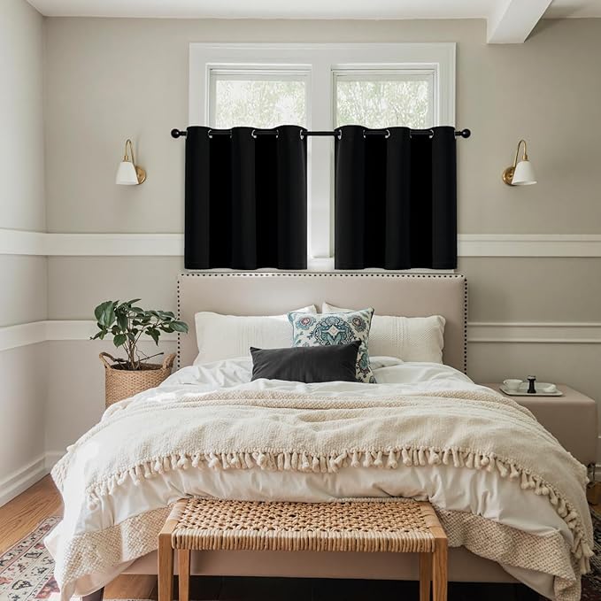 MIULEE Blackout Curtains for Bedroom Living Room 2 Panels, Thermal Insulated