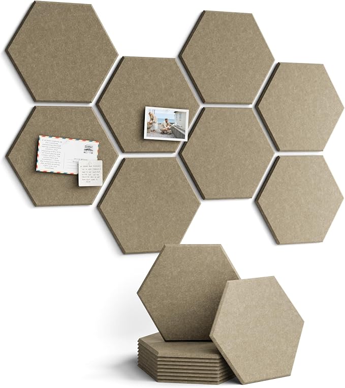 Fluxynara Hexagon Cork Board Alternative