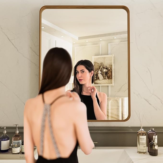 LOAAO 30X36 Inch Bathroom Mirror
