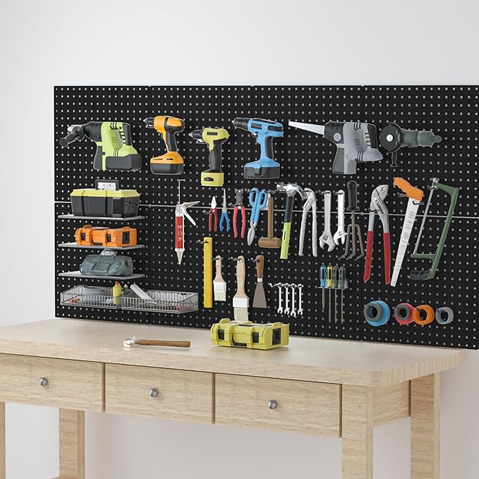 Pegboard, Garage Tool Storage, Office Organization, Craft Room