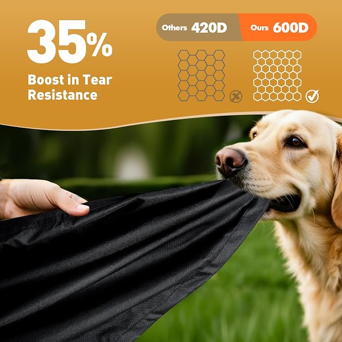 Outdoor Table Cover 55 Inch, Heavy Duty Waterproof Fabric BBQ Cart Cover Compatible with 52-inch Keter Unity XL Portable Outdoor Table, Grill Cart Serving Bar Table Patio Cabinet Cover,55" x 24" x 32"