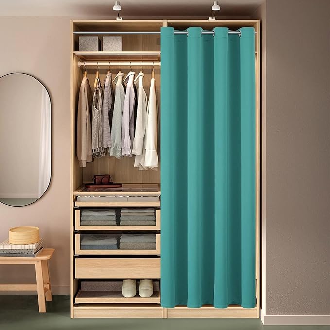 ChrisDowa Blackout Curtains 102 Inches Long