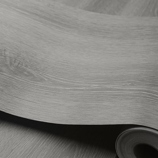 Wood Grain Peel and Stick Floor Tiles – 11.8” Width, Full Roll Length of 118" –