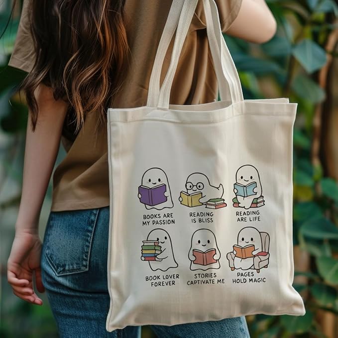 Canvas Bag for Women Grocery Shopping Travel Gym Weekender Vacation Womens Work Tote Bag Gifts