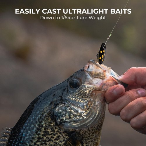 KastKing Zephyr Bait Finesse Fishing Rod,6'3", Fast, Ultra Light