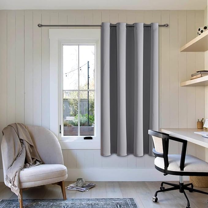 ChrisDowa Grommet Blackout Curtains