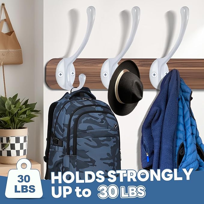 Wall Hooks for Hanging, for Living Room, Bedroom for Towel