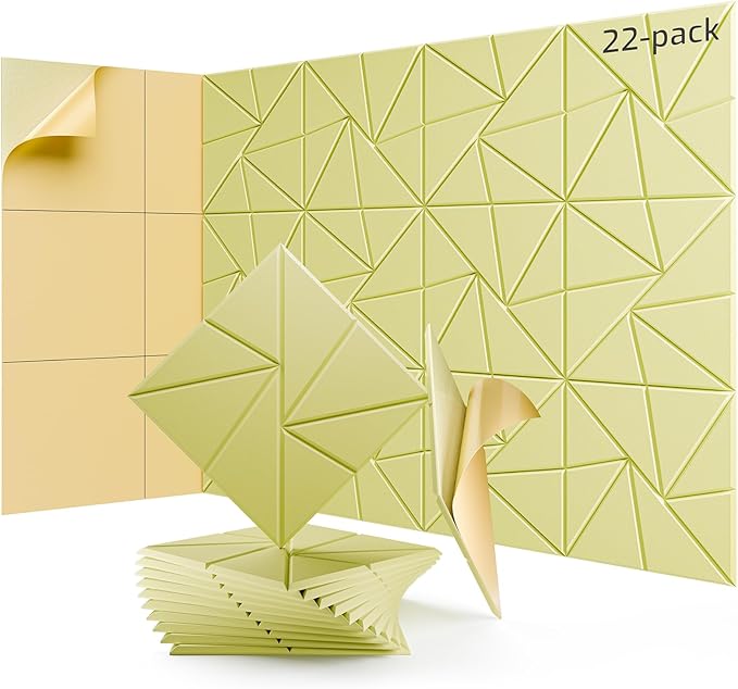 22 Pack Acoustic Panels, Sound Proof Foam Panels