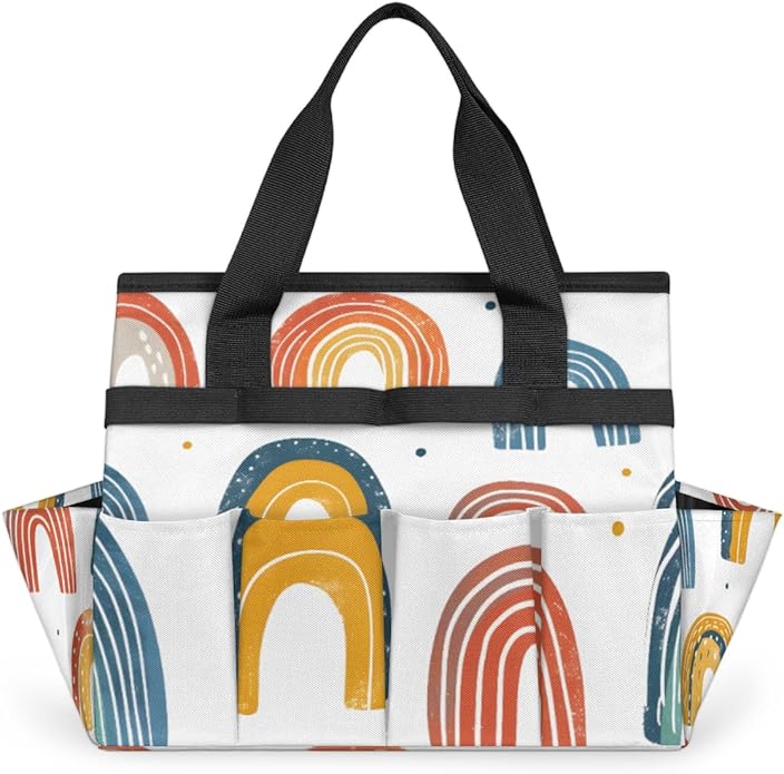 Garden Tool Bag Garden Tool Storage Bag with Pockets Handle Portable Garden Tote Bags for Women Men