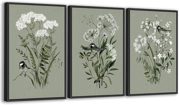 Vibrant Flowers Canvas Wall Art