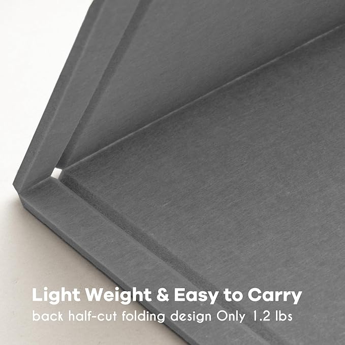 Lightomorrow Bulletin Board, 35 x 17 1/2 inches Felt Board