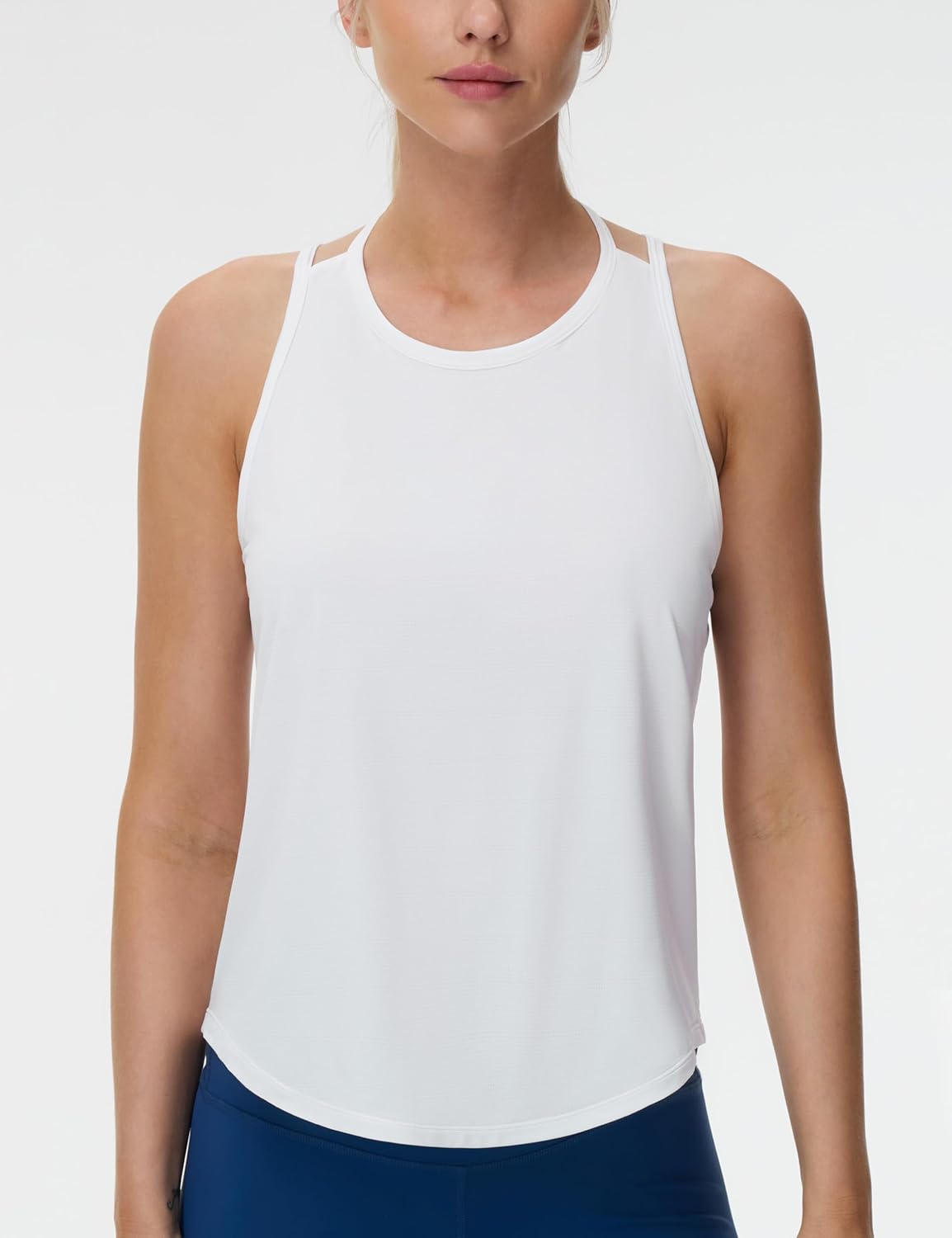 The Gym People Women's Racerback Workout Tank Top - Lightweight & Stretchy Athletic Yoga Tee