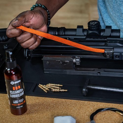 GRITR Bore Cleaning Rope - Reusable Gun Bore Cleaner for .22/.45/.223/12GA - Compact & Fray-Resistant Accessory