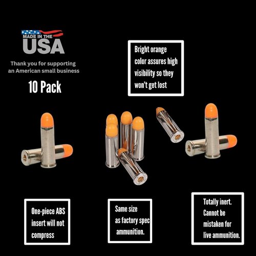 .38 Special Safety Trainer Dummy Rounds - ST Action Pro Pack of 10 Inert Ammo Shells
