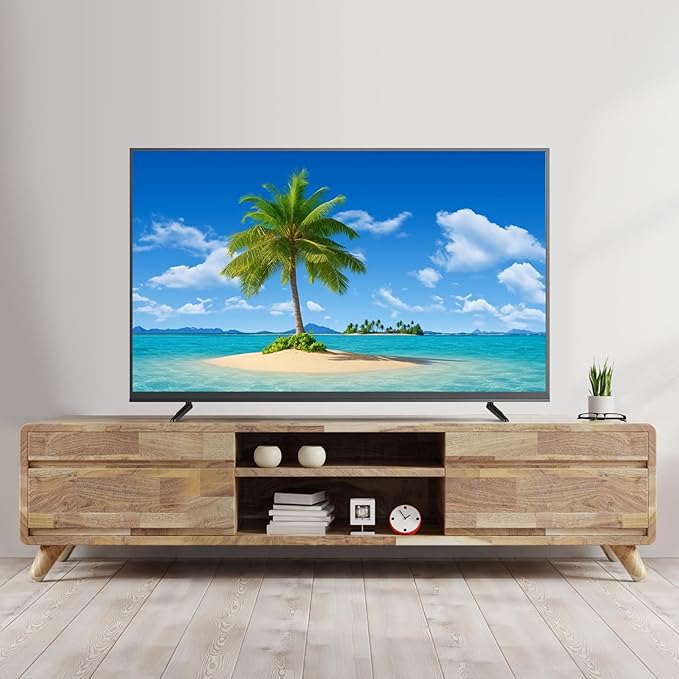 iplusmile Tv Mount Stand Mounting Brackets No Drilling Required Space-Saving Easy Install Tv Desk Stand for Bedroom