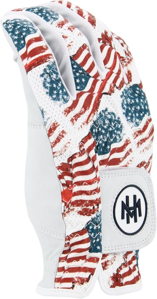 MULLIGAN HOOLIGAN® Men's Golf Glove - Premium Cabretta Leather & Mesh for Breathable Comfort