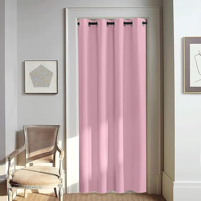 NICETOWN Door Curtain for Closet Doors 80 Inches Long 1 Panel, Room Divider