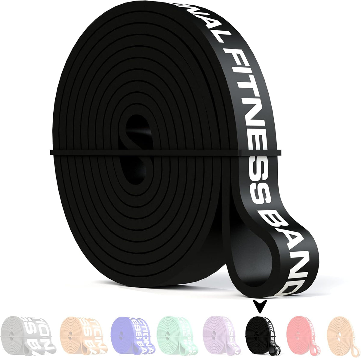 Pull Up Resistance Bands for Functional Fitness | 5-15 lbs Stretch Bands for Workouts