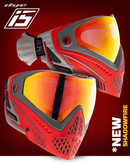 Maddog Dye i5 Thermal Paintball Mask - Anti-Fog Goggles with Microfiber Bag | Safety Certified Protection