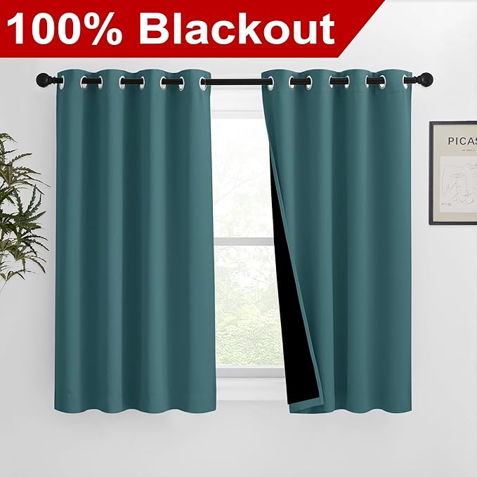 NICETOWN 100% Blackout Curtains