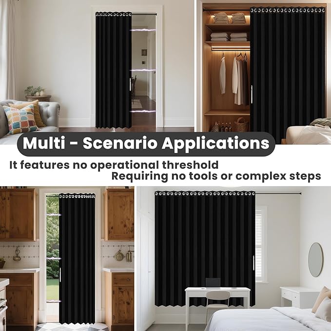 AJAZZ Blackout Accordion Door