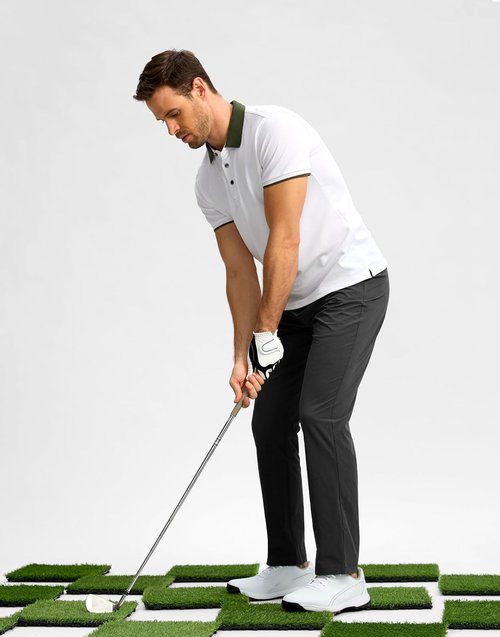 G Gradual Men's Golf Pants - Lightweight Stretch Casual Slacks | 30"/32"/34" with 4 Pockets