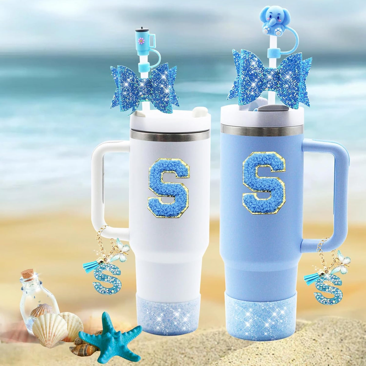 Stanley 9PCS Cup Accessories Set - Includes Straw Covers, Spill Proof Stopper & Handle Charm | Fits 30oz & 40oz