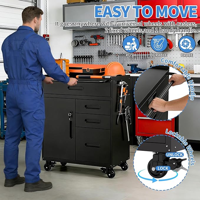 Metal Garage Storage Cabinet