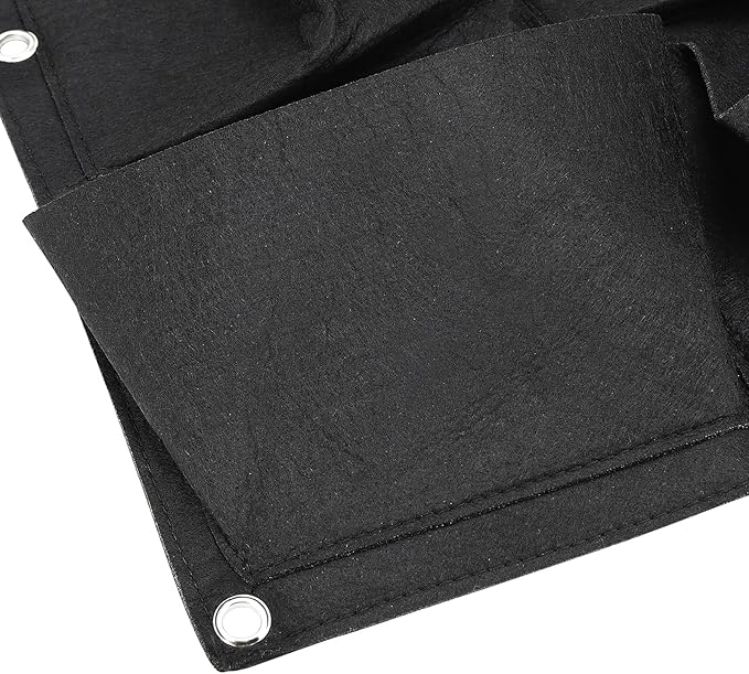 ZOENHOU 2 Pack Total 36 Roomy Pockets Horizontal Garden Planter, Waterproof