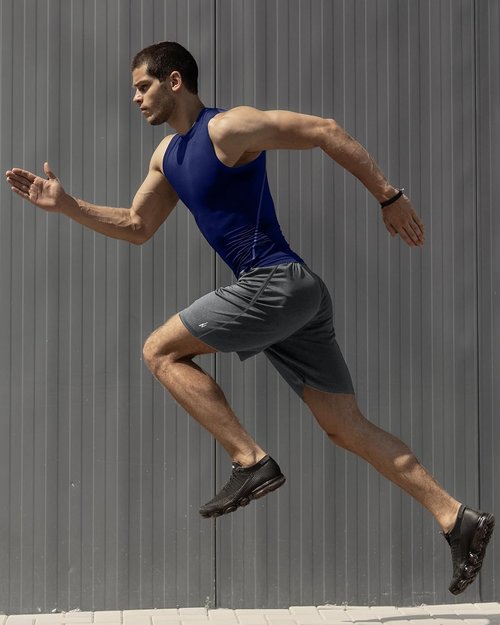 NY Threads Men's Athletic Shorts - Quick Dry Lightweight Running Gym Shorts with Pockets | Loose-Fit Design