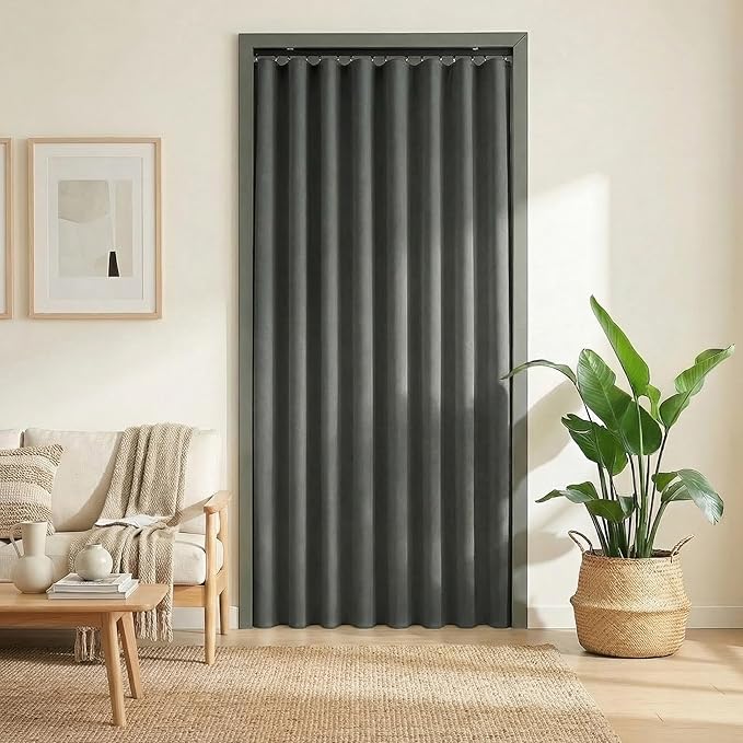 hoeflife Blackout Curtains for Bedroom Room Darkening Curtains for Living Room