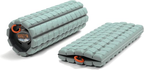 Brazyn Morph Foam Roller - Collapsible Travel Foam Roller for Back Pain Relief & Muscle Recovery | Sage