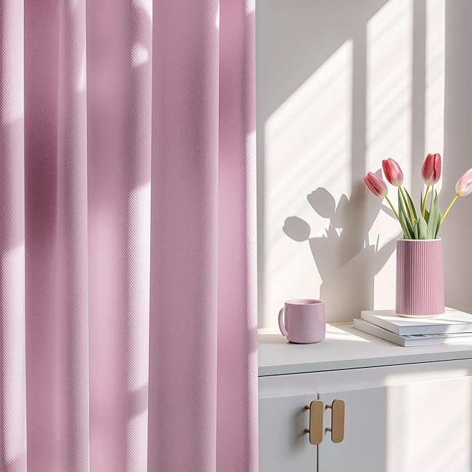 FMFUNCTEX 100% Blackout Curtains