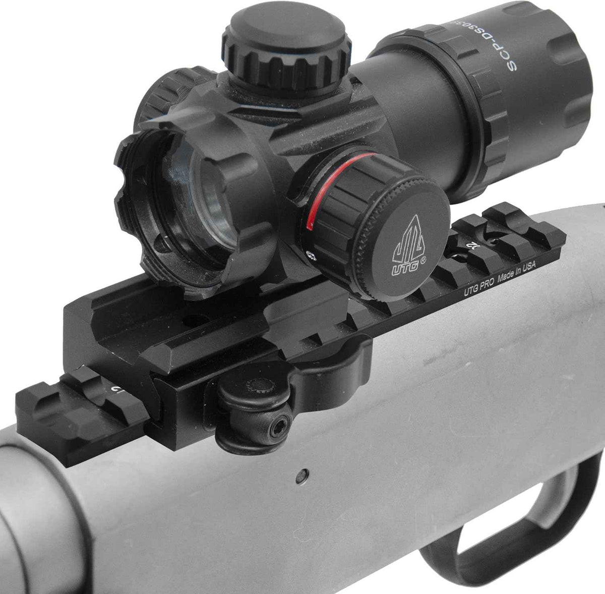 UTG PRO Model 500® Shotgun Picatinny Rail Mount - Made in USA, Durable & Reliable