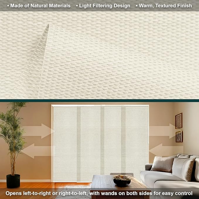 CHICOLOGY Panel Track Vertical Blinds