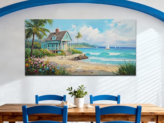 Anolyfi Tropical Canvas Wall Art