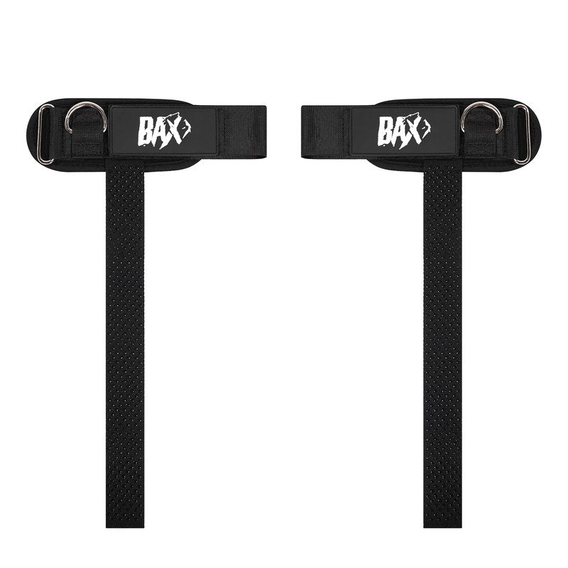 Ekkovision EKKO Weight Lifting Straps With Cuffed D Ring, Wrist Support for Men, Heavy Duty Thick Comfortable Lifting Straps, Secure Fit, Enhanced Grip, Straps for Weightlifting & Gym Training