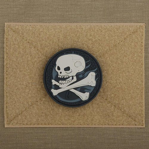 MAXPEDITION Skull Patch - Durable Tactical Gear Emblem for Bags & Apparel
