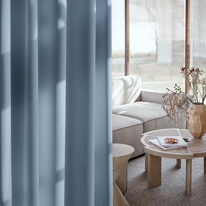 FMFUNCTEX 100% Blackout Curtains