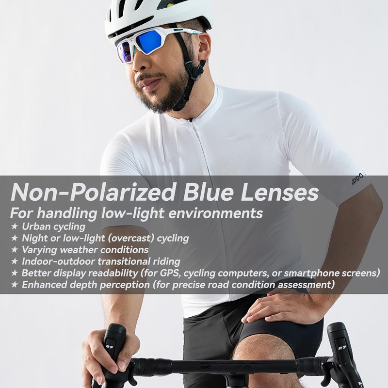 VIKISOIO Polarized Driving Glasses, 3 Interchangeable Lenses, Sport Goggles for Car, Motorcycle, Sport Sunglasses for Men Women