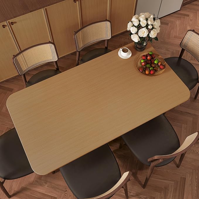 Light Brown Wood Contact Paper Thick Oak Wood Wallpaper Peel and Stick