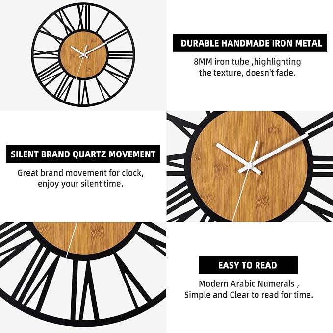 1st owned 40" Large Display Wall Clock