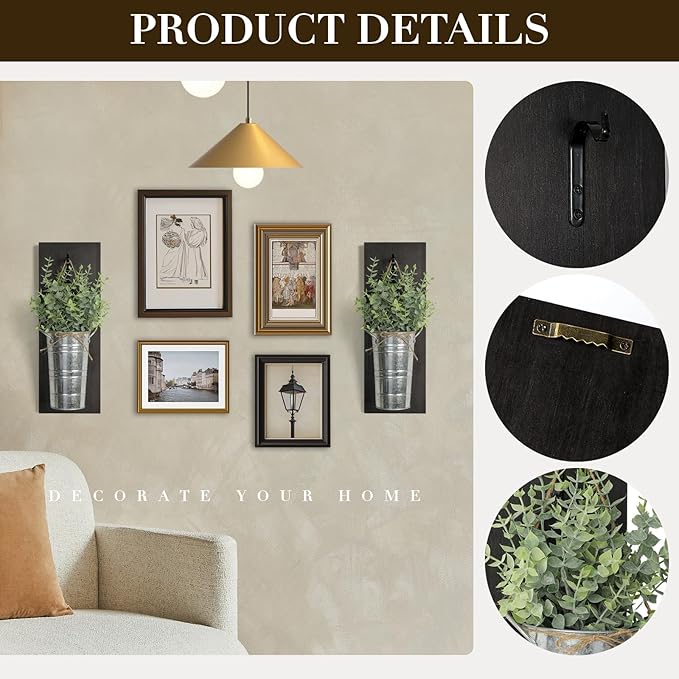 SHOHAYTO Farmhouse Wall Decor Set of 2