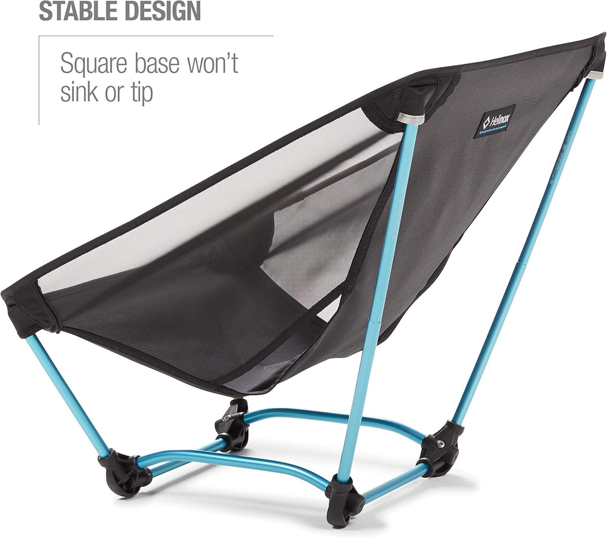 Ultralight Helinox Ground Chair - Portable Outdoor Camping Seat for Travel