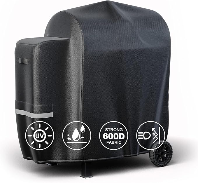 73700 Grill Cover for Pit Boss 700FB, Classic 700, Lexington 500, Lexington 540, Pit Boss 400FB, Pro 600 and Z Grill 550B Series Wood Pellet Grills, Heavy Duty 600D Waterproof BBQ Cover